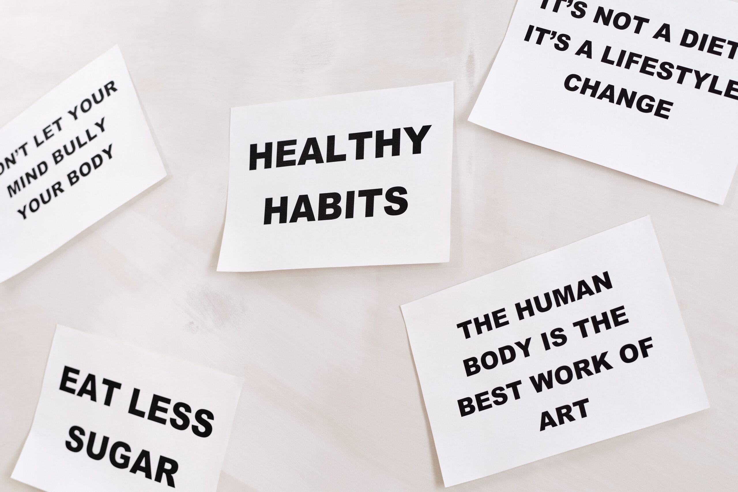 Building Healthy Habits That Actually Stick