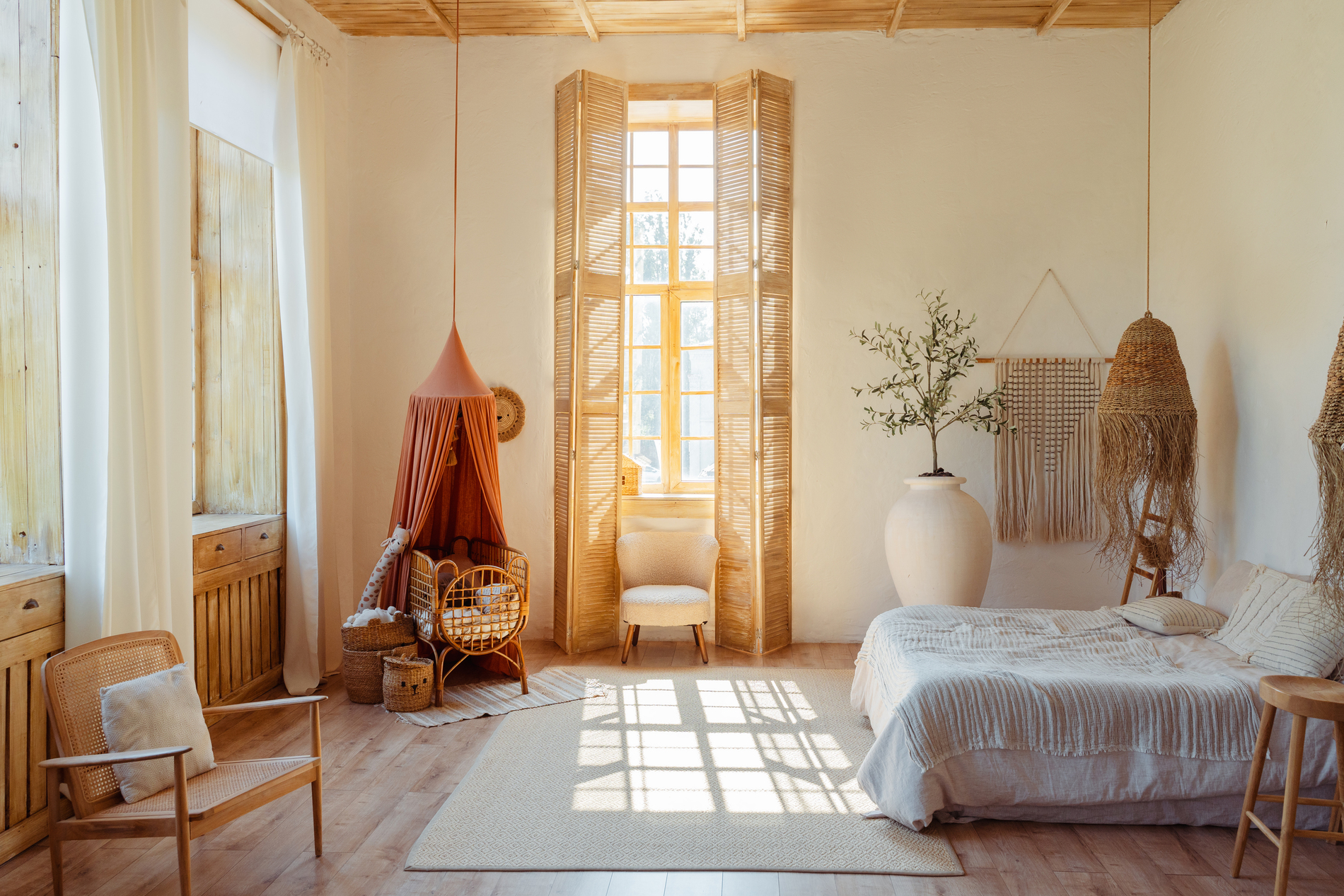 Cozy bedroom